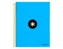 Antartik Cuaderno Espiral A4 Tapa Forrada 120 Hojas 90g Azul
