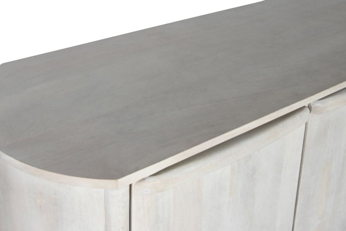 DKD Home Decor Buffet de Mango Blanco 175x47x80 cm