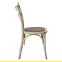 Silla Crema Madera de Olmo Contract 45 X 54 X 88,50 cm