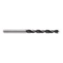 Wolfcraft Broca Espiral para Madera Ø5.00x86 mm, Acero Cr-V para Madera Blanda, Longitud Trabajo 50 mm, Vástago Redondo