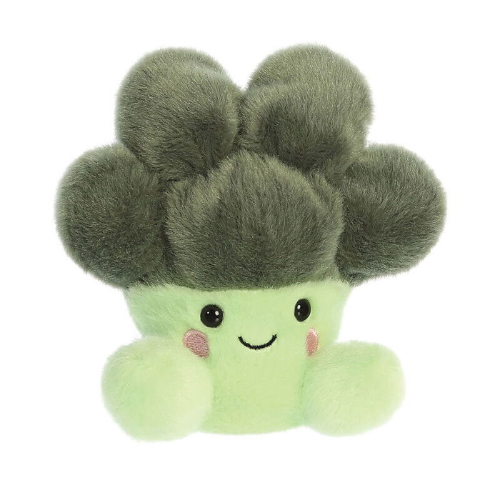 Palm Pals Peluche Brocoli de 13 cm - Muñeco de Peluche Suave y Tierno