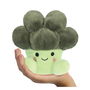 Palm Pals Peluche Brocoli de 13 cm - Muñeco de Peluche Suave y Tierno