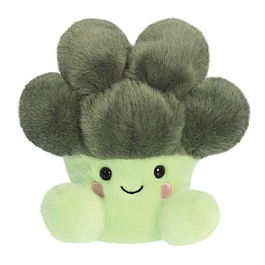 Palm Pals Peluche Brocoli de 13 cm - Muñeco de Peluche Suave y Tierno