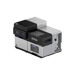 Epson Colorworks C8000e (BK) Impresora de etiquetas a color, 300 mm/s, 600 x 1200 DPI, Negro/Gris