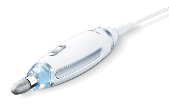 Beurer MP-62 Set de Manicura y Pedicura Profesional con Luz para Manos y Pies con 9 Accesorios y Velocidades Ajustables