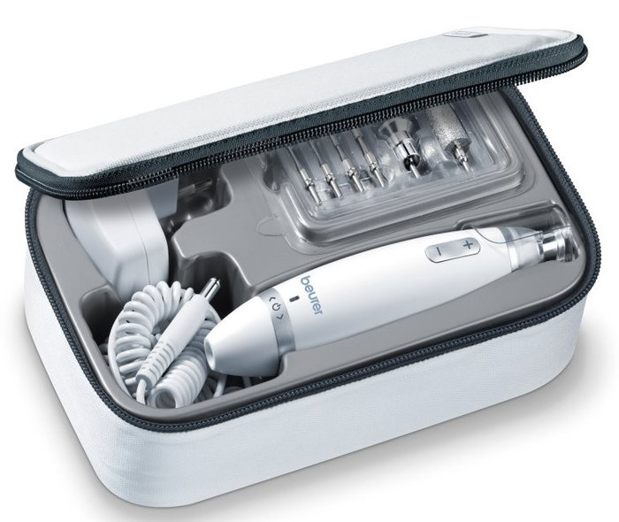 Beurer MP-62 Set de Manicura y Pedicura Profesional con Luz