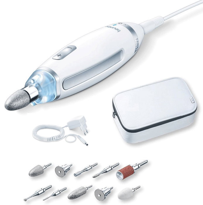 Beurer MP-62 Set de Manicura y Pedicura Profesional con Luz