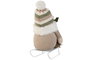 DKD Home Decor Figura Gnomo Trineo Beige