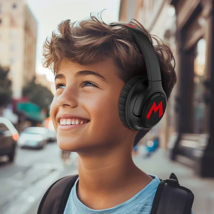OTL TECHNOLOGIES Auriculares inalámbricos LED Super Mario Bros
