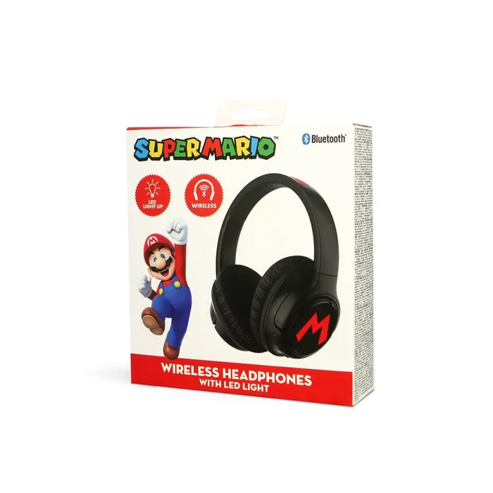 OTL TECHNOLOGIES Auriculares inalámbricos LED Super Mario Bros