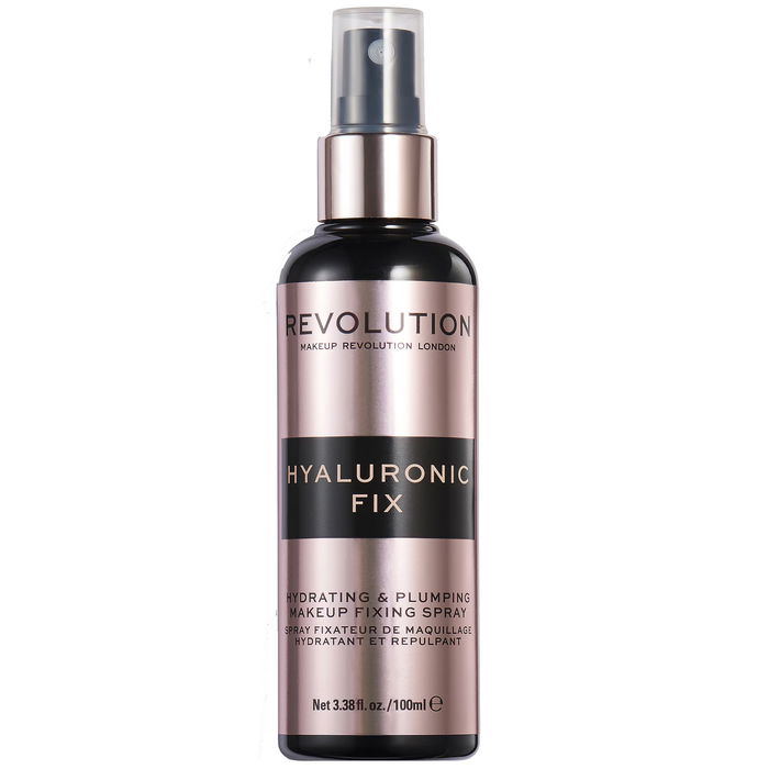 Revolution Make Up HYALURONIC FIX Spray Fijador de Maquillaje Hidratante y Voluminizador 100 ml Revolution Make Up HYALURONIC FIX Spray Fijador de Maquillaje Hidratante y Voluminizador 100 ml