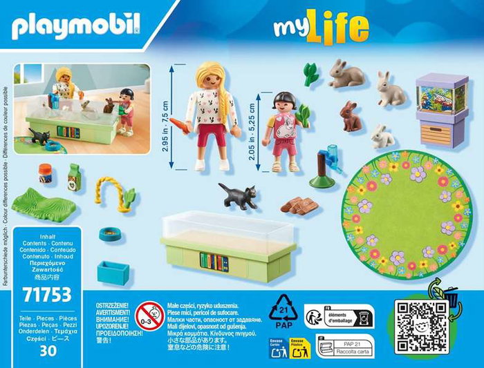 Playmobil Starter Pack Familia De Conejos 71753 Juguete Niños +4 Años Playmobil Starter Pack Familia De Conejos 71753 Juguete Niños +4 Años