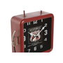 DKD Home Decor Reloj de Sobremesa Metal Gasolinera Rojo