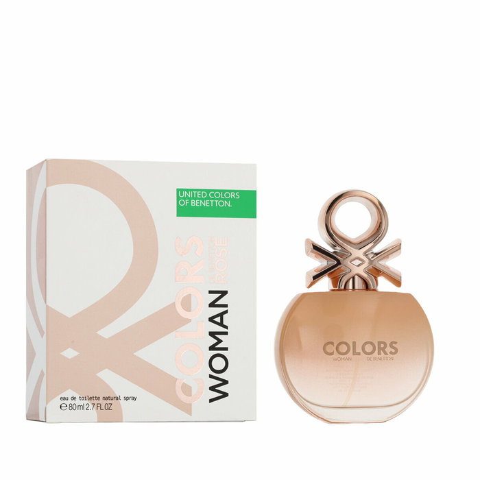 Benetton Colors Woman Rose Eau de Toilette 80 ml Spray