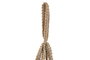 DKD Home Decor Macetero Tropical Seagrass Natural 25 x 110 x 25 cm (2 Unidades)