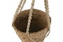 DKD Home Decor Macetero Tropical Seagrass Natural 25 x 110 x 25 cm (2 Unidades)