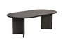 Nordure Lumiere Black Mesa de Café Negra Elegante y Funcional Tablero Melamina 119x60x40 cm