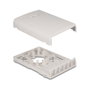 DeLOCK Caja de montaje en superficie Keystone 6 puertos blanco