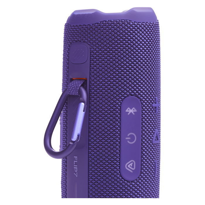 JBL Flip 7 Altavoz Bluetooth Portátil IP67, Color Púrpura, 14h Autonomía, 25W, USB-C, 60Hz-20kHz, A2DP