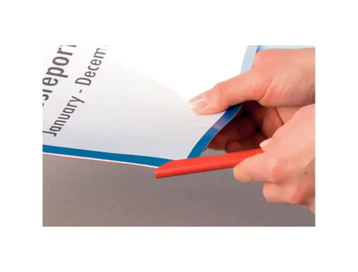 Leitz Lomera para encuadernar Din A4 Plástico 3 mm Capacidad 30 Hojas Pack de 50 Unidades