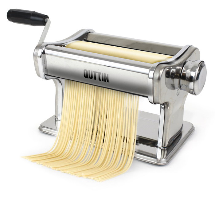 Quttin Máquina para Pasta de Acero Inoxidable, Pack de 6 Unidades Quttin Máquina para Pasta de Acero Inoxidable, Pack de 6 Unidades