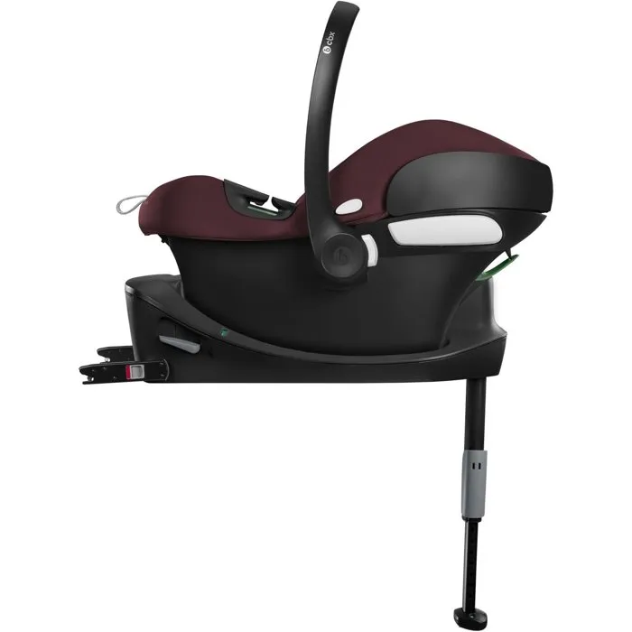Cybex - Silla de coche Aton B2 - Grupo 0+ (0-13 kg) - i-Size - Con reductor - Color Rojo - CYB4063846200771