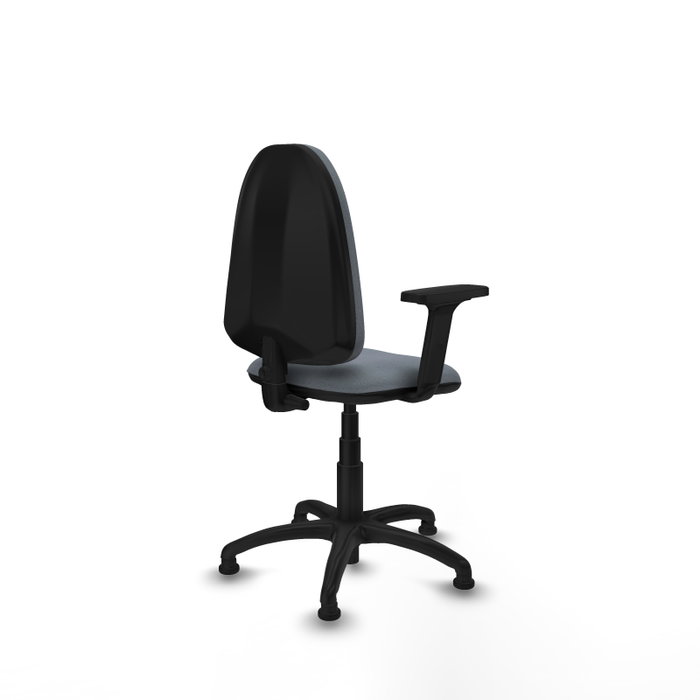 PIQUERAS Y CRESPO Silla de oficina Aýna Gris con Brazos 2D PIQUERAS Y CRESPO Silla de oficina Aýna Gris con Brazos 2D