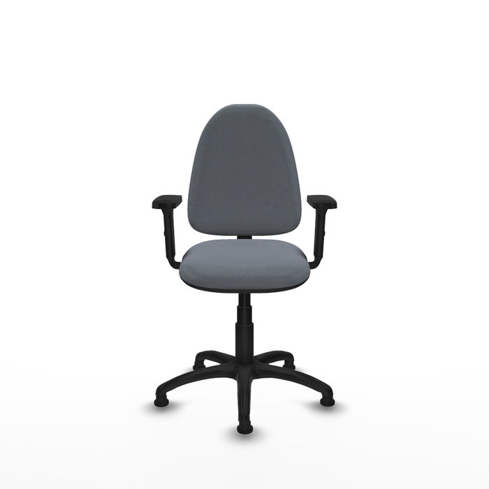 PIQUERAS Y CRESPO Silla de oficina Aýna Gris con Brazos 2D PIQUERAS Y CRESPO Silla de oficina Aýna Gris con Brazos 2D