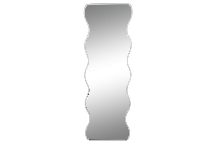 DKD Home Decor Espejo Irregular Blanco de Hierro y Cristal DKD Home Decor Espejo Irregular Blanco de Hierro y Cristal