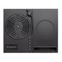 Kienzle Despertador Digital con Altavoz Bluetooth y Cargador Inalámbrico Negro