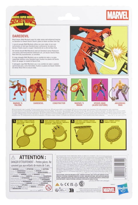 Hasbro Daredevil Figura Secret Wars Marvel Legends Series 15 cm