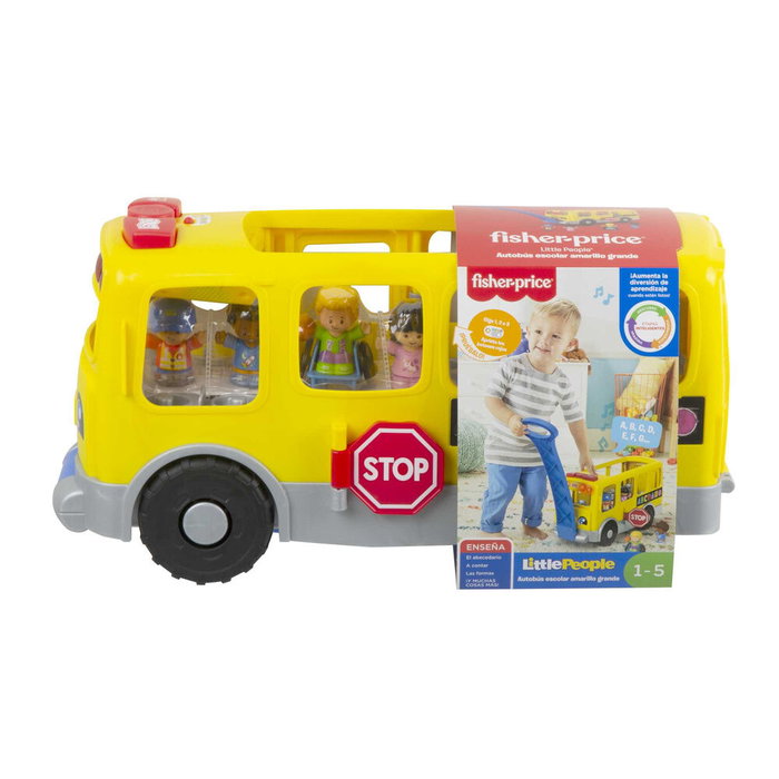 Fisher-Price Autobús Escolar Grande Little People Amarillo Fisher-Price Autobús Escolar Grande Little People Amarillo