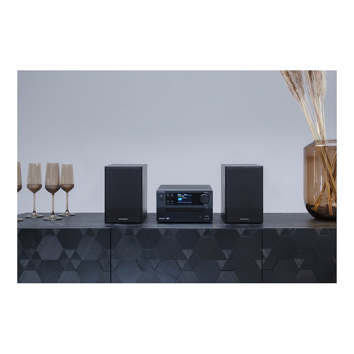 Kenwood M-725DAB-B Negro