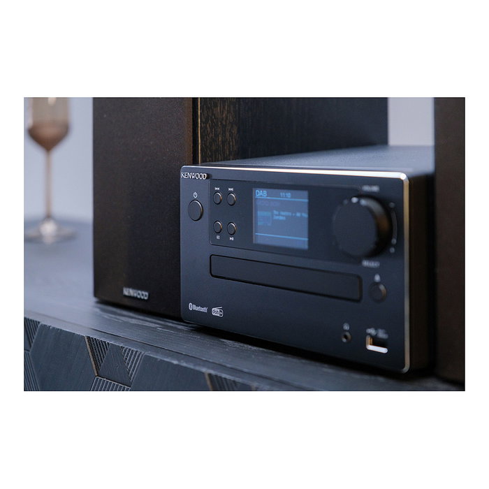Kenwood M-725DAB-B Negro