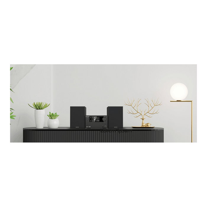 Kenwood M-725DAB Microcadena Bluetooth DAB+ con CD, Radio FM, USB, Negro