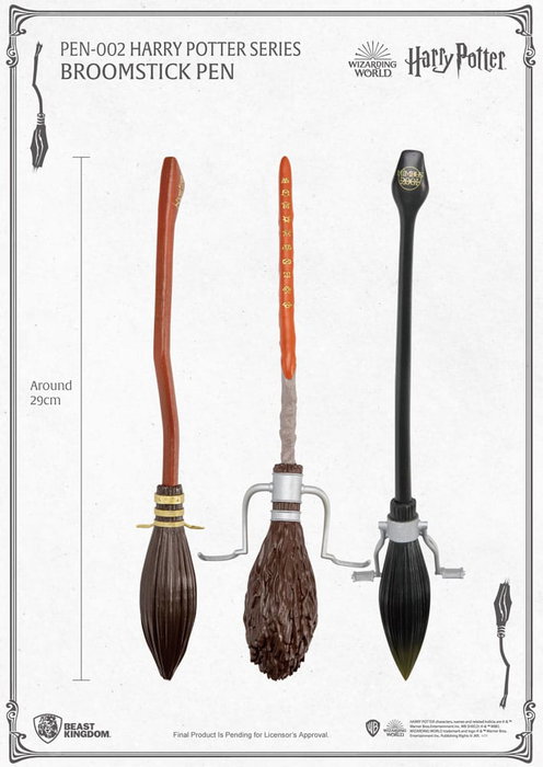 Harry Potter Bolígrafo escoba Firebolt 29 cm Harry Potter Bolígrafo escoba Firebolt 29 cm