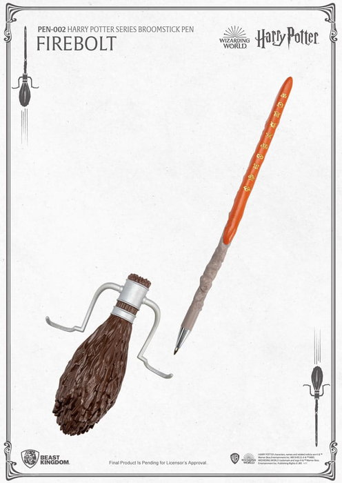 Harry Potter Bolígrafo escoba Firebolt 29 cm Harry Potter Bolígrafo escoba Firebolt 29 cm