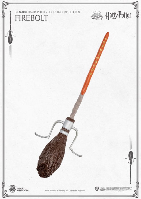 Harry Potter Bolígrafo escoba Firebolt 29 cm Harry Potter Bolígrafo escoba Firebolt 29 cm