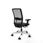 PIQUERAS Y CRESPO Silla de oficina Haches con mecanismo Sincro/Traslack Gris