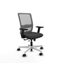 PIQUERAS Y CRESPO Silla de oficina Haches con mecanismo Sincro/Traslack Gris