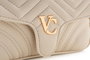 Vince Camuto Bolso Bandolera Crema Piel de Polivinilo Elegante para Mujer