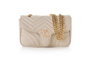 Vince Camuto Bolso Bandolera Crema Piel de Polivinilo Elegante para Mujer