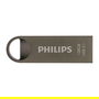 Philips Moon Edition 128GB USB 3.2 Gen 1 (3.1) Memoria USB Tipo A, Gris, Sin Tapa, Resistente a Golpes