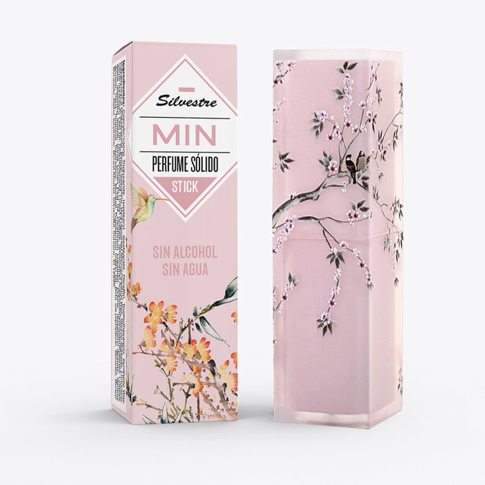 SILVESTRE MIN Perfume Sólido Sin Alcohol Stick 4g