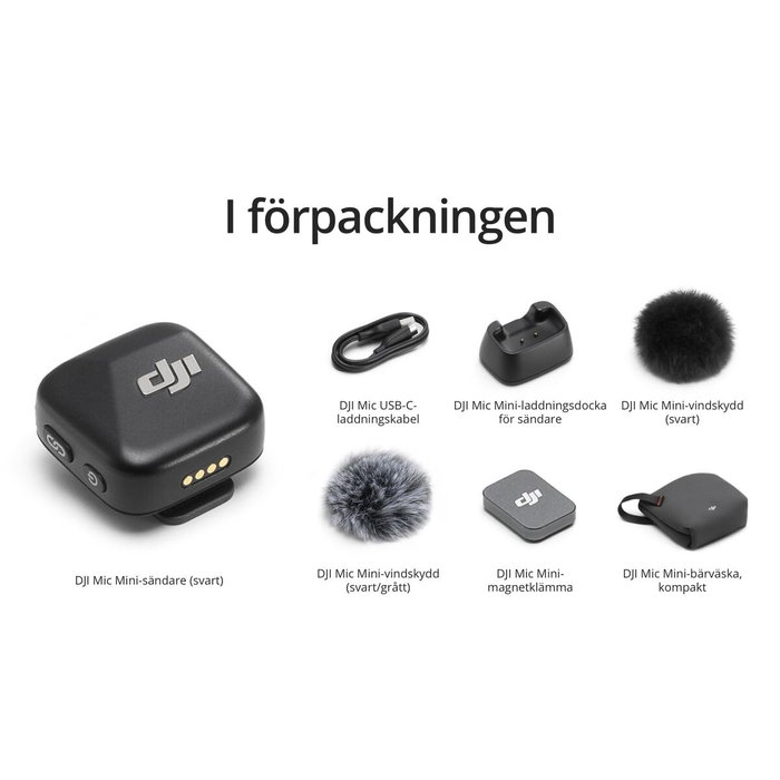 DJI Mic Mini Transmitter Infinity Black