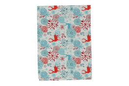 DKD Home Decor Camino de Mesa Algodón RENO FLORES 50x150x0,2 cm