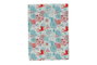 DKD Home Decor Camino de Mesa Algodón RENO FLORES 50x150x0,2 cm