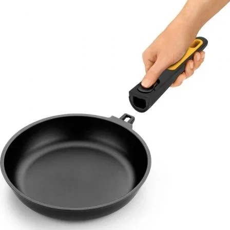 Bra Fast Click Sartén 26 cm Aluminio Fundido Teflón Antiadherente Mango Desmontable Bra Fast Click Sartén 26 cm Aluminio Fundido Teflón Antiadherente Mango Desmontable
