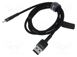 Baseus Cafule USB a Lightning 2,4A 1m gris-negro