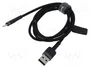 Baseus Cafule USB a Lightning 2,4A 1m gris-negro